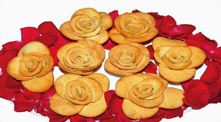 পৌষের গোলাপ পিঠা পৌষের গোলাপ পিঠা