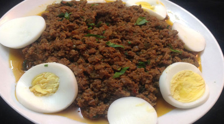 গরুর মাংসের ভুনা কাবাব গরুর মাংসের ভুনা কাবাব