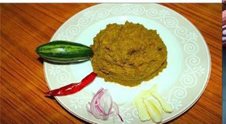পটল খোসা চিংড়ি ভর্তা পটল খোসা চিংড়ি ভর্তা