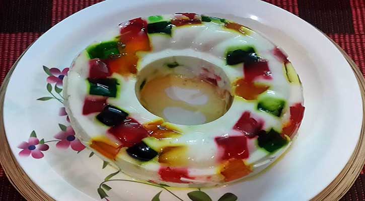 ব্রোকেন গ্লাস পুডিং ব্রোকেন গ্লাস পুডিং