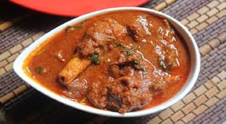 কাটা মসলায় খাসি্র মাংস কাটা মসলায় খাসি্র মাংস