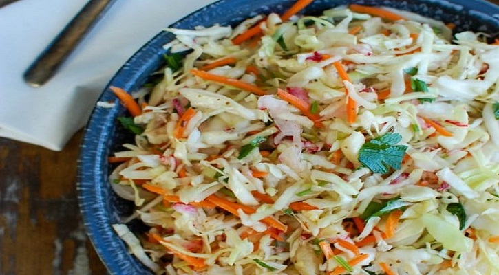 Healthy Coleslaw Salad