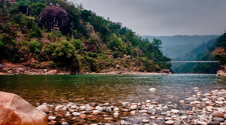 বাংলাদেশের অন্যতম একটি পর্যটনস্থল জাফলং!