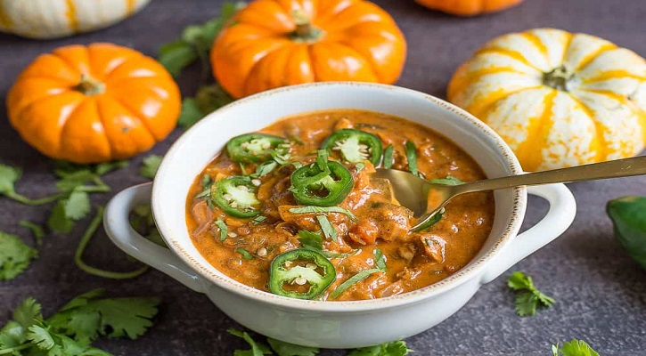 Pumpkin Poblano Chili