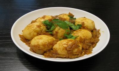 Dim Bhuna (Egg Curry)
