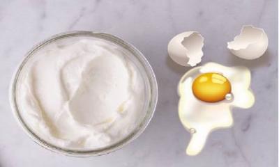 Egg and Curd Mask For Hairfall Issues