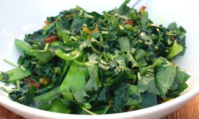 Indian Spiced Greens