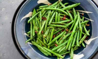 Sichuan Style Stir-Fried Chinese Long Beans Recipe