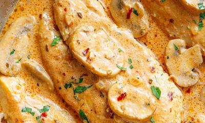 Creamy Garlic Chicken Breasts