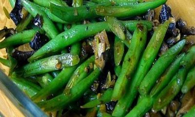 Green Beans in Black Bean Sauce