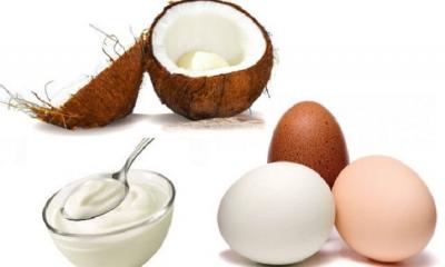 Egg, Coconut Oil and Almond Oil Mask Hunting For Dry Hair
