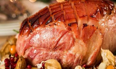 No-Baste Cider-Glazed Ham