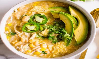 Healthy White Chicken Chili