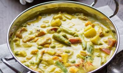 Creamy Indian Vegetable Korma