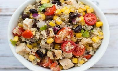 Mexican Quinoa and Chicken Salad Recipe