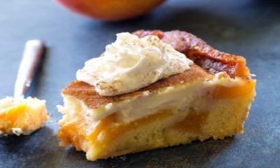 Peaches and Cream Pie