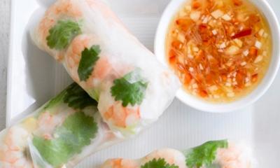 Prawn and Avocado Vietnamese Summer Rolls