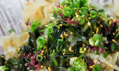 Sea Vegetable Salad with Sesame Dressing