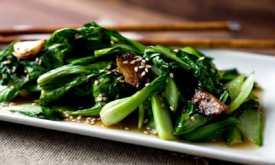 Chinese Stir-Fried Baby Bok Choy Recipe