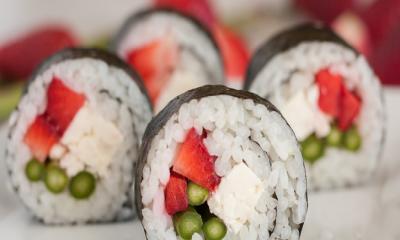 Strawberry Sushi