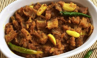 মসুর ডাল দিয়ে শুটকি