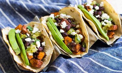 Avocado Sweet Potato Tacos