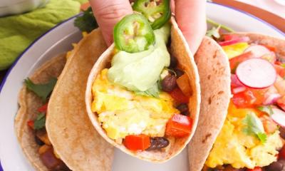Healthy Breakfast Tacos