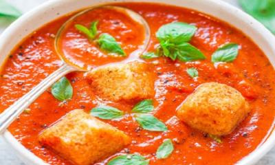 30-Minute Tomato Basil Soup