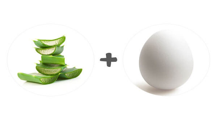 Egg, Aloe-Vera and Olive Oil Mask For Hair Growth