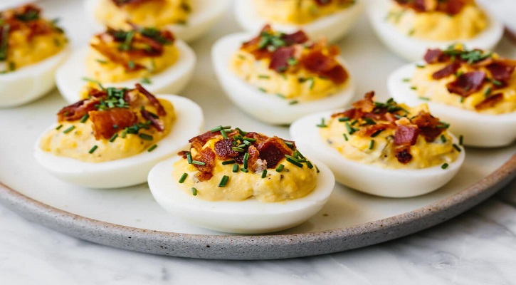 Bacon Deviled Eggs