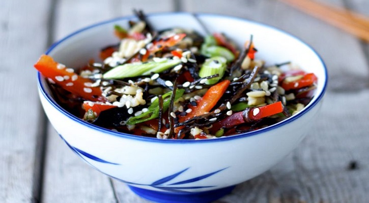 Brown Rice & Arame Seaweed Salad