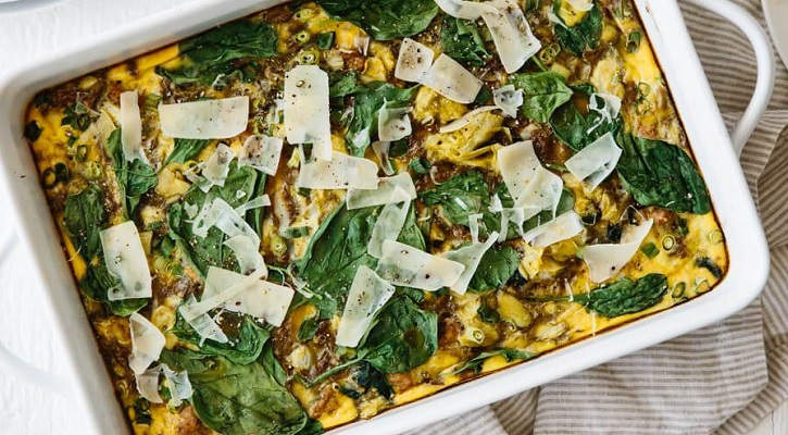 Healthy Breakfast Casserole