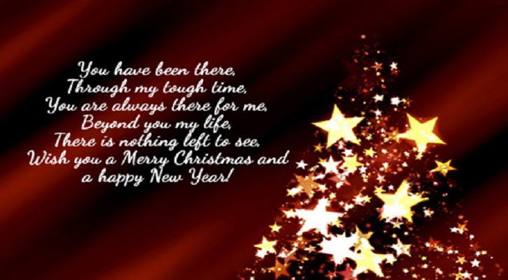 Special Christmas and New Year Wishes for Wife