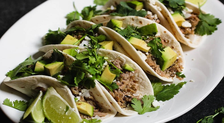 Pork Verde Tacos