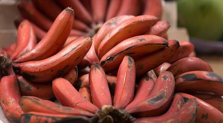 Some Health Benefits Of Red Banana