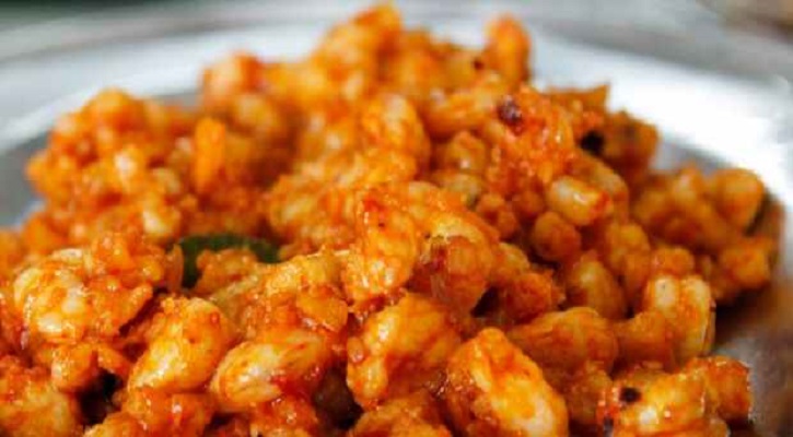 Indian Stir-Fried Prawns