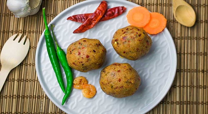 গুঁড়া চিংড়ি ভর্তা গুঁড়া চিংড়ি ভর্তা