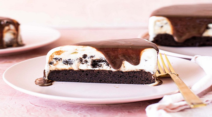 Brownie Ice Cream Cake