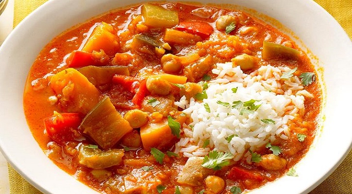 Coconut Red Curry Stew