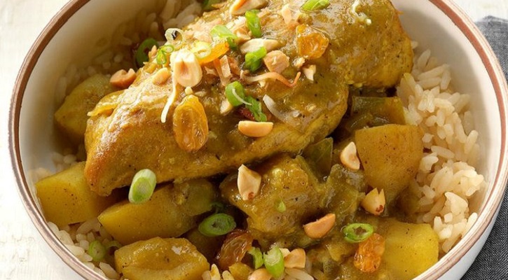 Slow-Cooker Coconut Curry Chicken