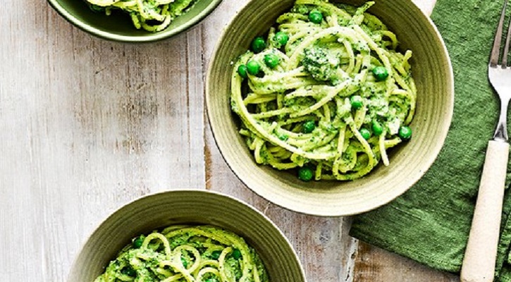 Broccoli pesto & pancetta pasta