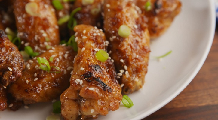 Mongolian Glazed Wings