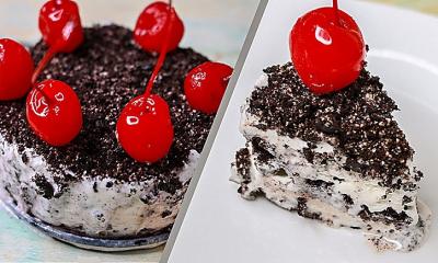 Black Forest Ice Cream Cake