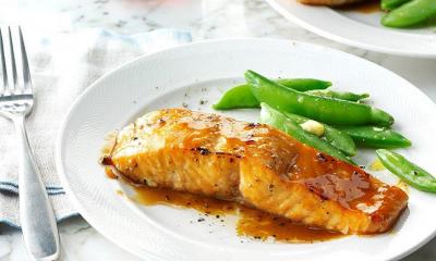 Brown Sugar-Glazed Salmon