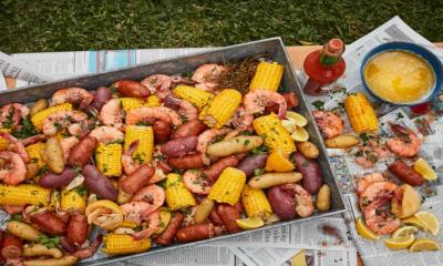 Cajun Boil on the Grill
