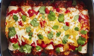 Cheesy Chicken Enchiladas