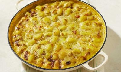 Gnocchi fish pie