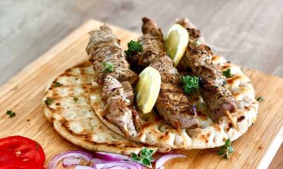 Pork souvlaki