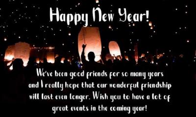 New Year Wishes To Friends