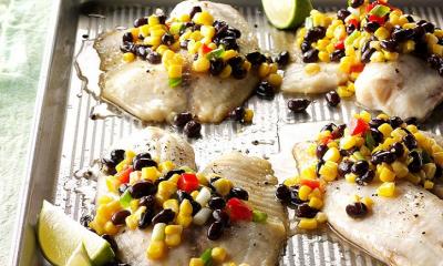 Tilapia with Corn Salsa